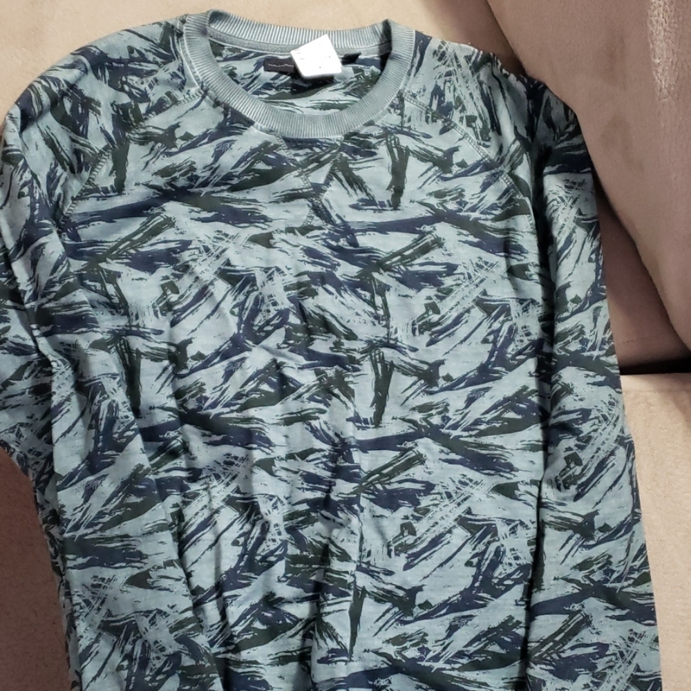 Blue Black Green William Rast sweater